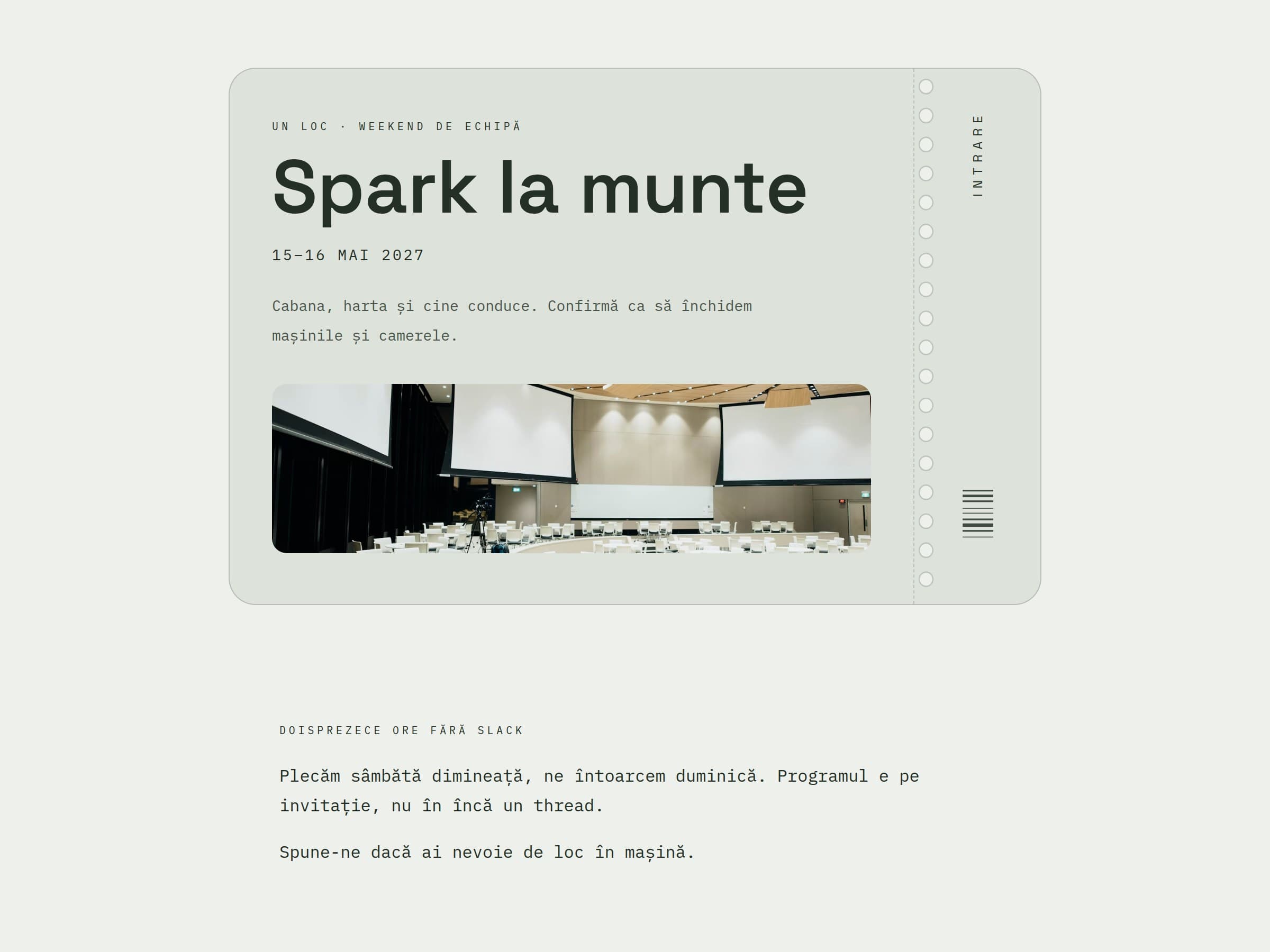 Previzualizare pentru modelul Cabana de munte